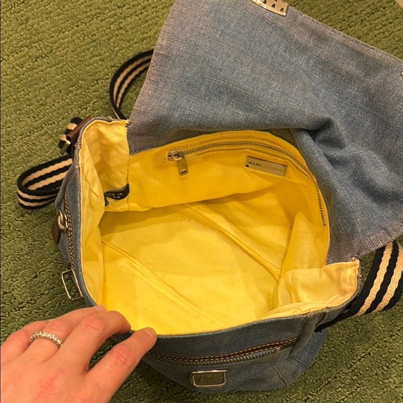 Marc Jacobs Blue Denim chambray messenger crossbody Bag - Picture 4 of 5